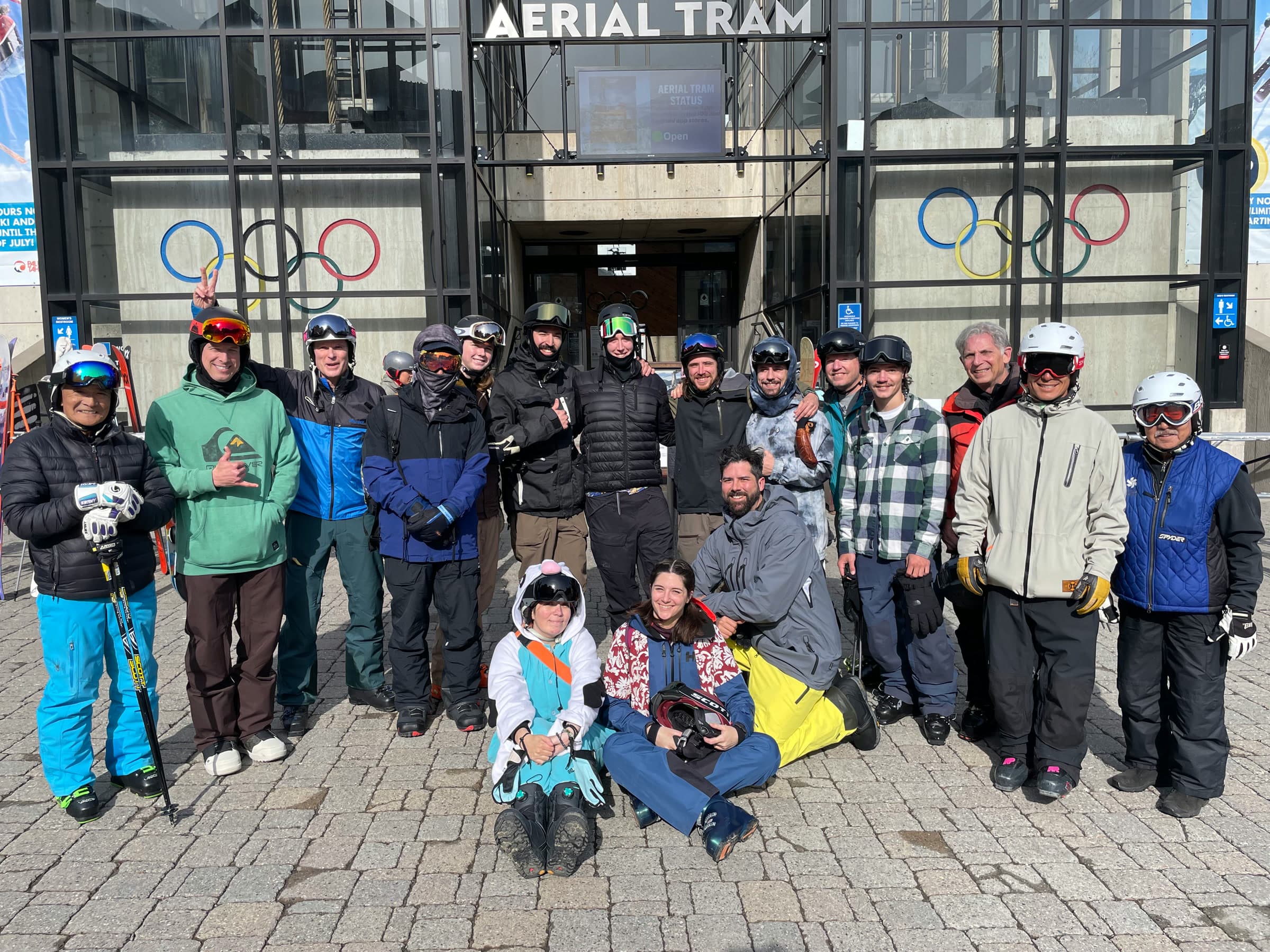 The shop crew at the Palisades Aerial Tram